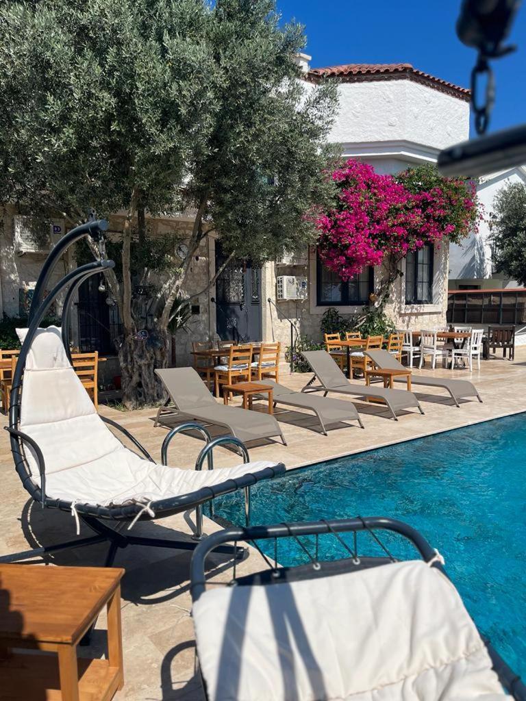 Alacati Albatross Hotel Bagian luar foto